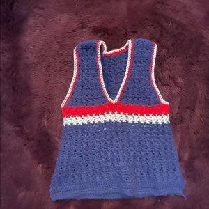 Vintage handmade top from the 70s